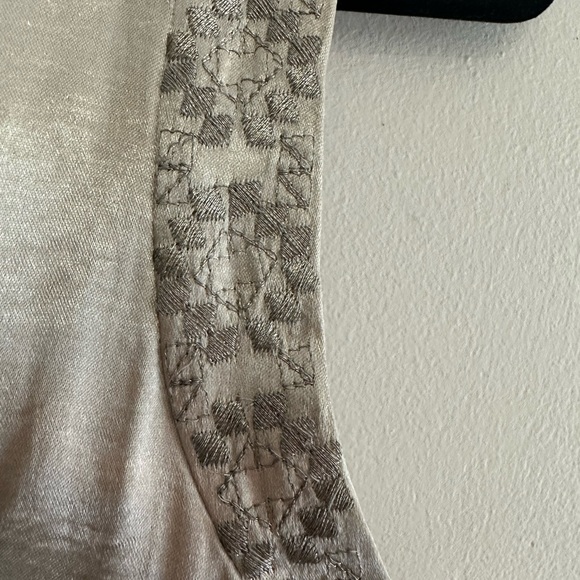 Lovelygirl Light Gold Dress Size S - Picture 4 of 5